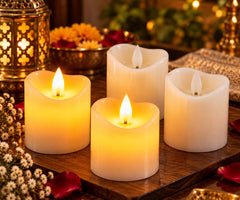Smokeless LED Candle with Flickering Flame