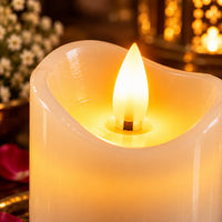 Smokeless LED Candle with Flickering Flame
