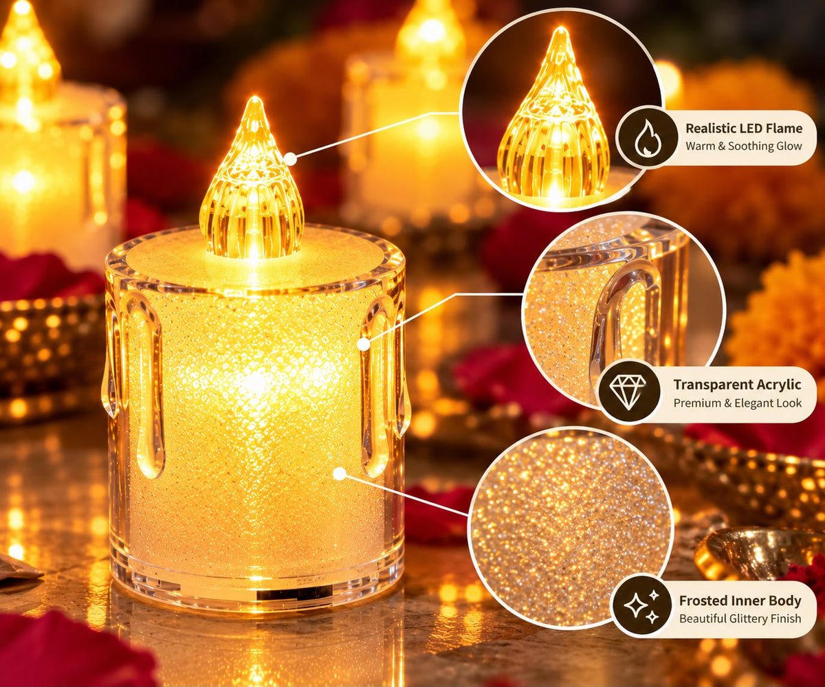 Clear Mini Candle